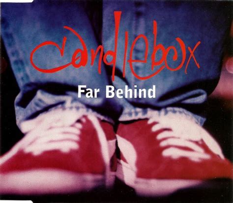 ok people its definatly a song written about andrew wood the lead singer of motherlovebone who died of a heroin overdose. the singer of candlebox kevin martin has stated this in interviews in the past. "Far Behind" is one of a few hit 1990s singles written in tribute to the late singer Andrew Wood.